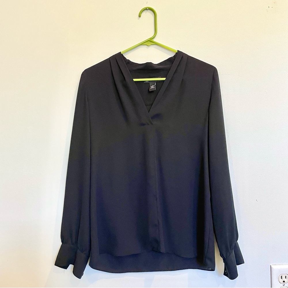 INC Long-Sleeve Blouse